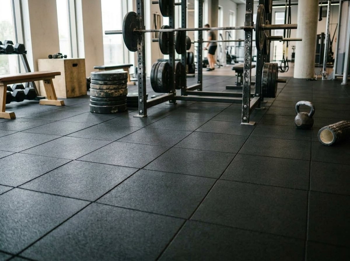 After, Gym Floor & Equipment Deep Clean